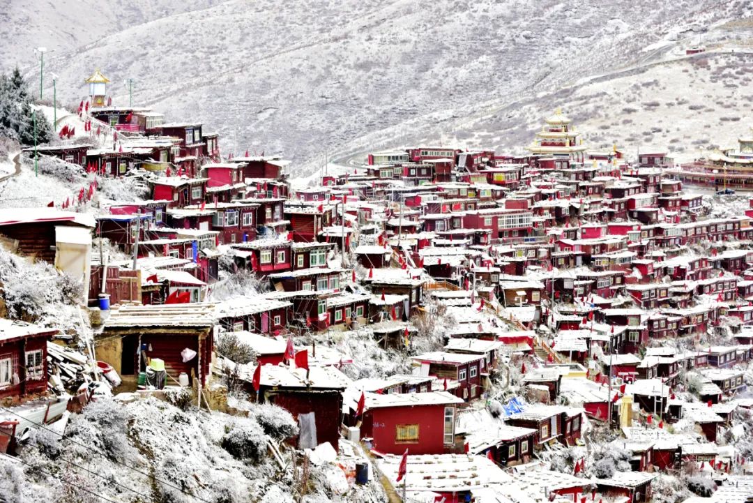 成都租车去看色达冬雪