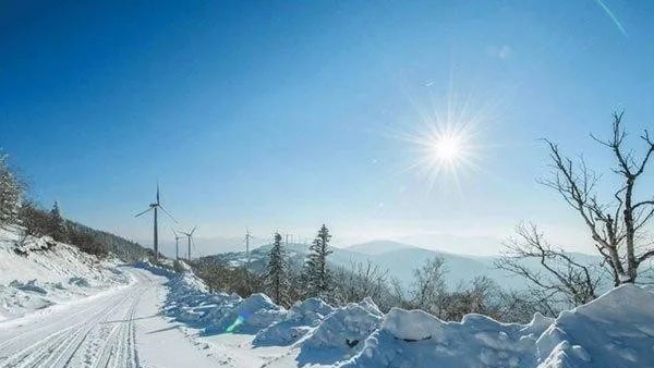 冬天租车自驾游赏雪